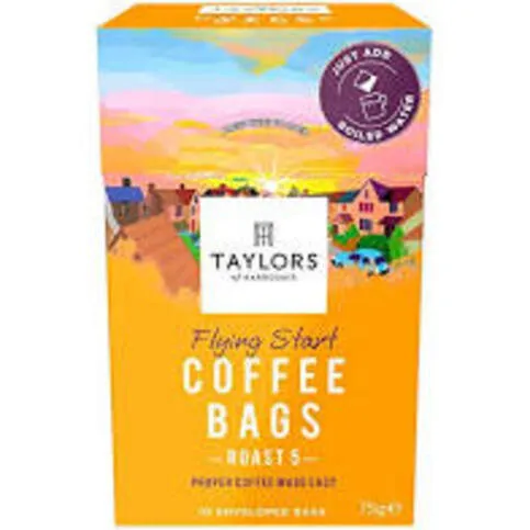 Taylors of Harrogate Flying Start Coffee Bags 10pk