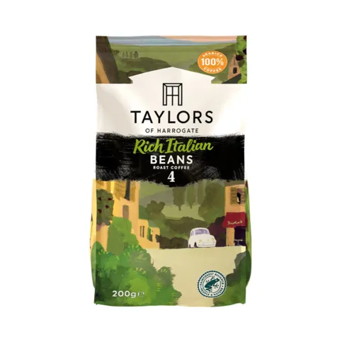 Taylors Rich Italian Coffee Beans 200g
