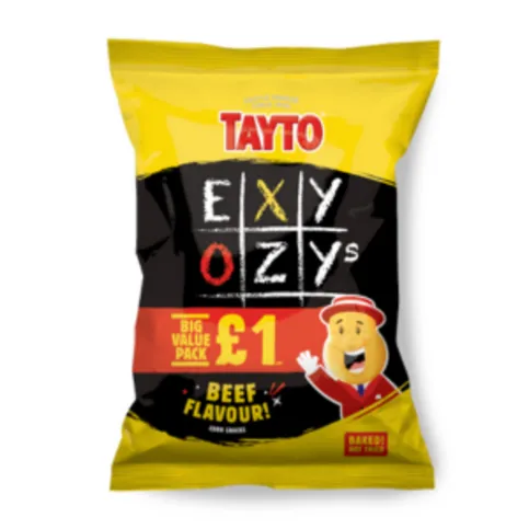 Tayto Exy Ozy's Beef Share Bag 60g