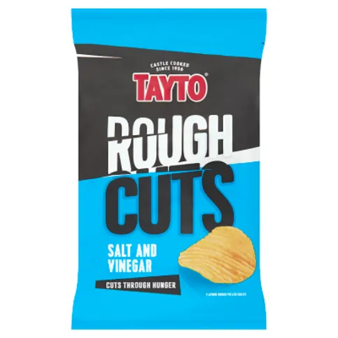 Tayto Rough Cuts Salt & Vinegar 135g