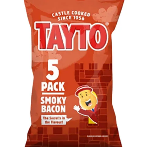 Tayto Smoky Bacon 25g x 5 Pack