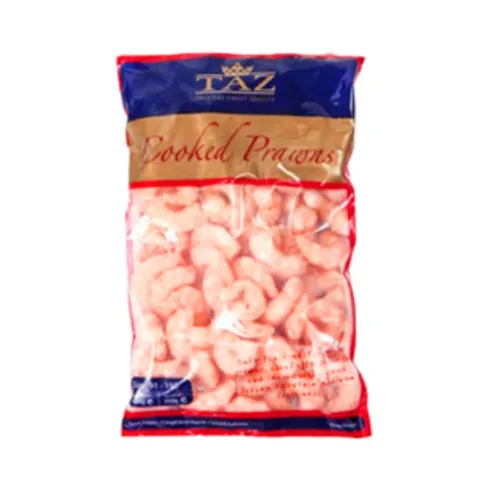 Taz Frozen Cooked Prawns 454g