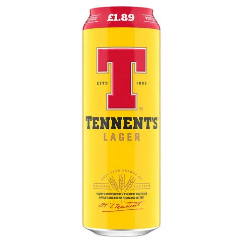 Tennent Lager Pint 568ml