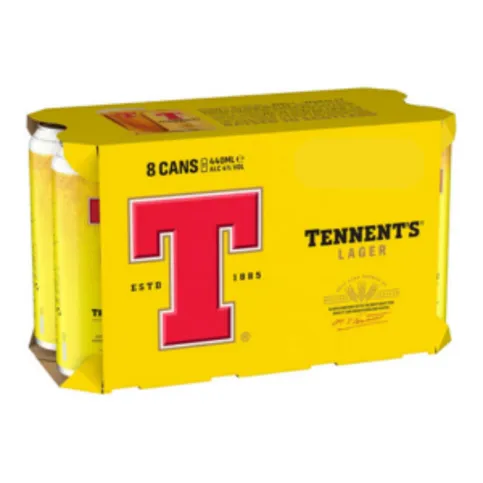 Tennents Lager 8 x 440ml