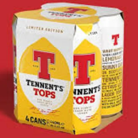Tennents Tops 4pk 4x440