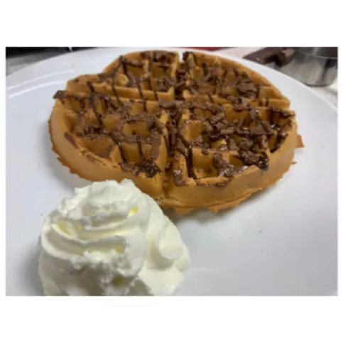 Terry's Chocolate Orange Waffle & Ice Cream