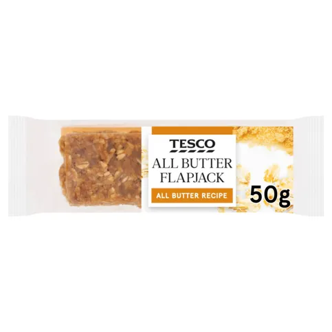 Tesco All Butter Flapjack 50g (410163)