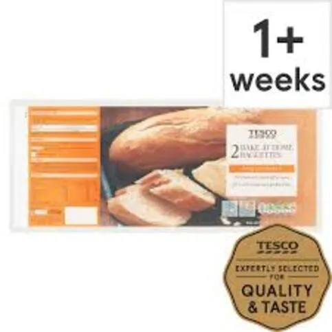 Tesco Bake At Home Baguettes 2 Pack
