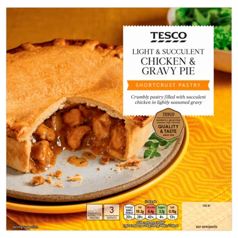 Tesco Chicken And Gravy Pie 500g