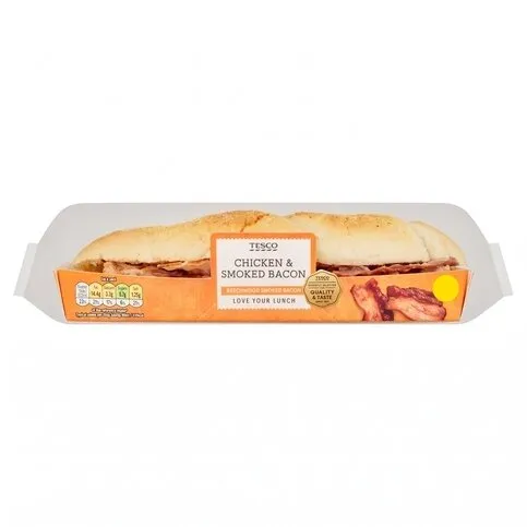 Tesco Chicken & Smoked Bacon Sub