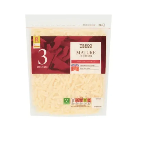 Tesco Grated Mature 250g