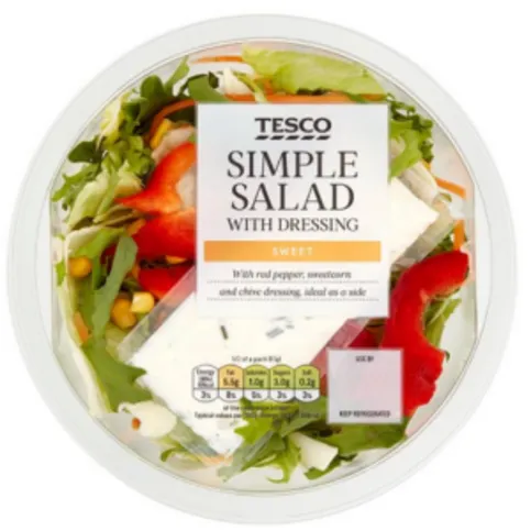 Tesco Simple Salad