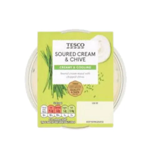 Tesco Sour Cream & Chive 170g