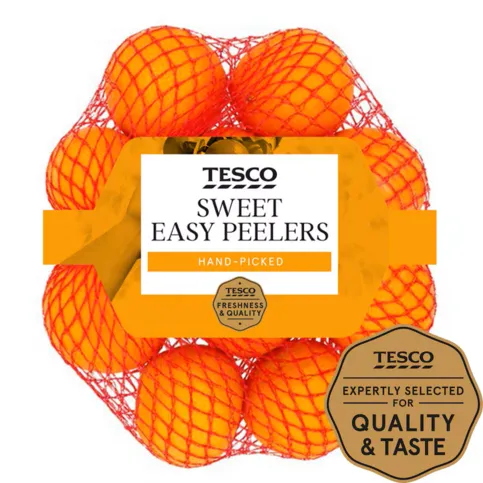 Tesco Sweet Easy Peelers Oranges 600g