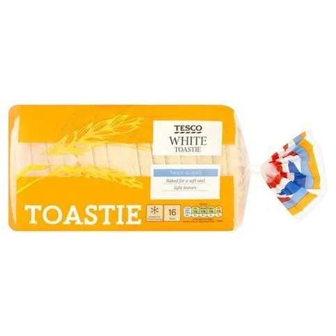 Tesco White Toastie 800g Bread Loaf (401688)