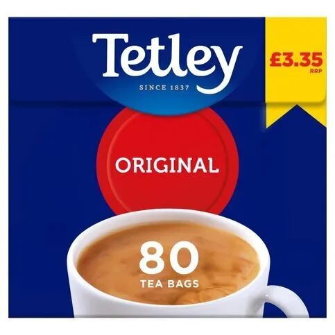 TETLEY ORIGINAL 80S PM£3.35