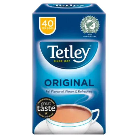 Tetley Original PMP Tea Bags x40