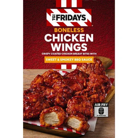 TGI Fridays Barbecue Boneless Wings 400g