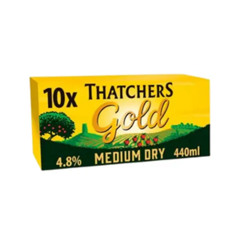 Thatchers Gold 10 x 440ml