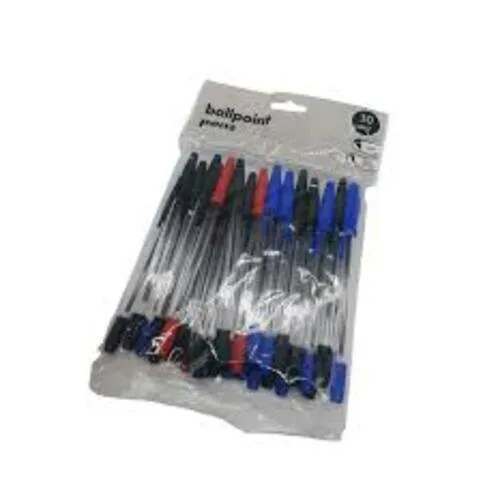 The Box Ballpoint Pens 30 Pack