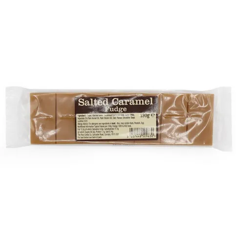 The Real Candy Co. Salted Caramel Fudge Bar 130g