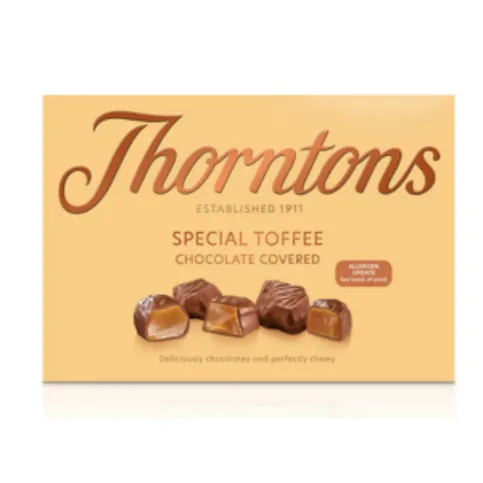 Thorntons Chocolate Covered Special Toffee 500g