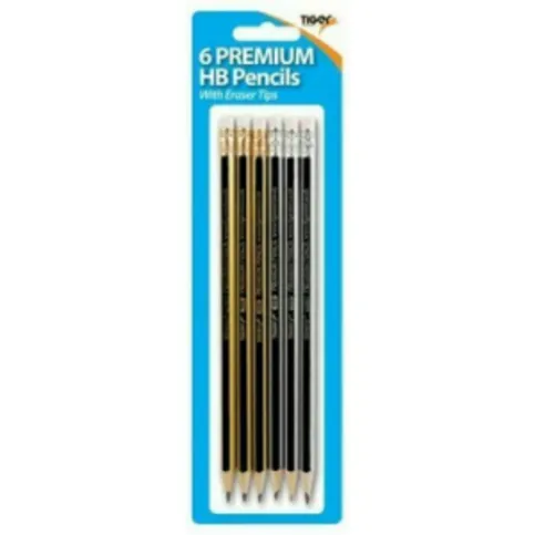 Tiger HB Pencils 6 Pack