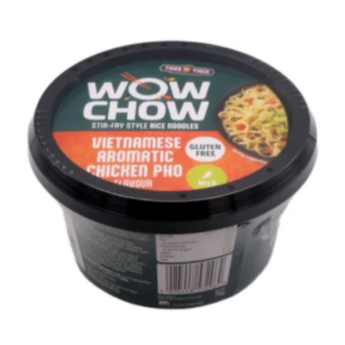 Tiger Tiger Wow Chow Instant Noodle Vietnamese Stir-fry Instant Noodle Chicken Pho Flavour 76g