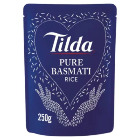 Tilda Pure Steamed Basmati Rice Classic 250g