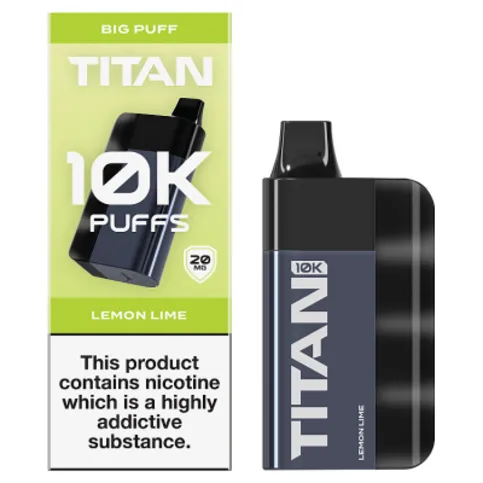 Titan Lemon Lime 10K Puffs 20mg