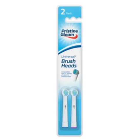 Toothbrush Universal Power Heads 2 Pack