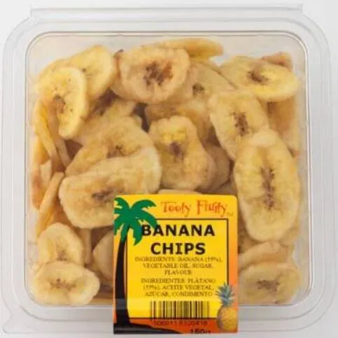 Tooty Banana Chips 150g