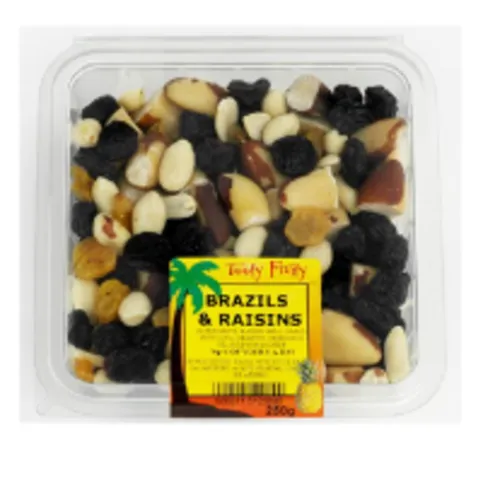 Tooty Brazils & Raisins 250g