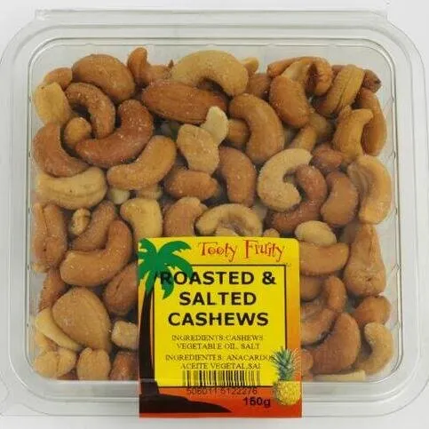 Tooty Roasted & Salted Cashews 150g