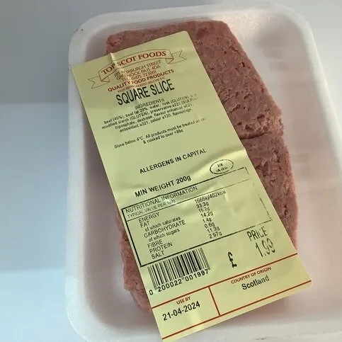 Top Scot Square Slice