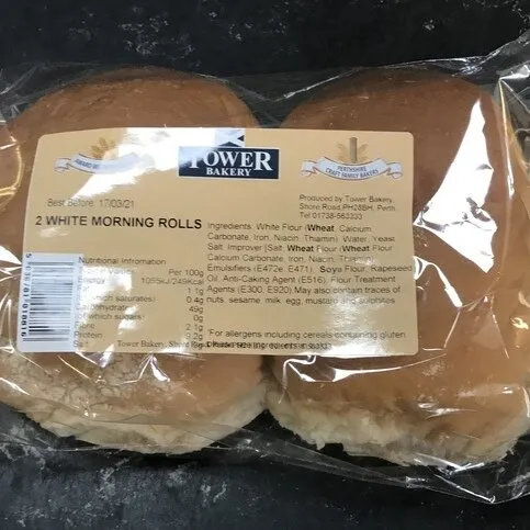 Tower Bakery 2 Morning Rolls