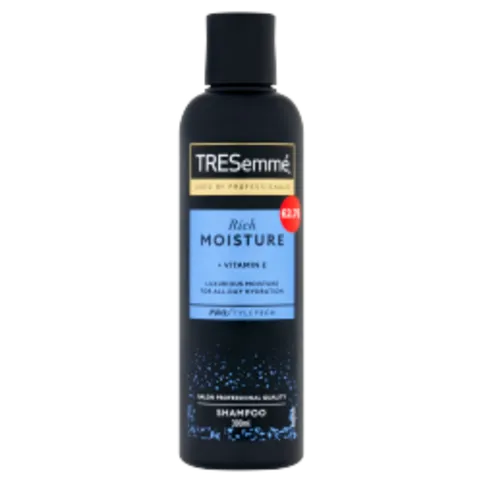 TRESEMME MOIST SHAMPOO PM£2.75 300ML