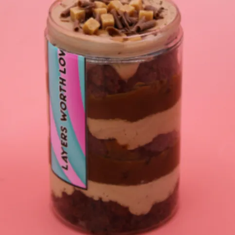 Tubbees Chocolate Caramel Brownie Jar
