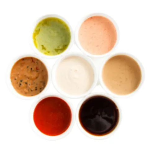 Tubs Of Sauce Small