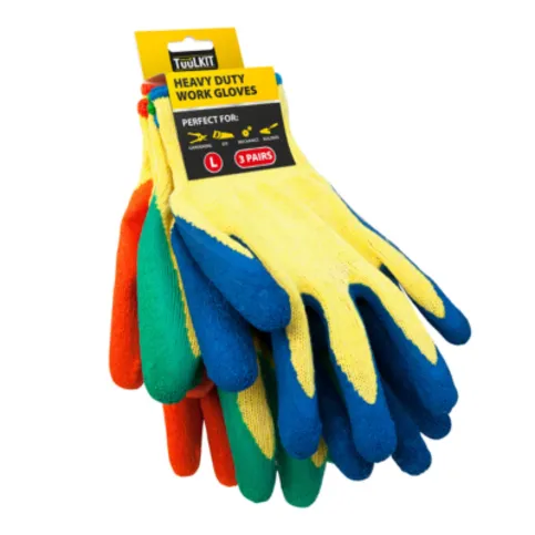 Tuulkit Work Gloves Large 3 Pack