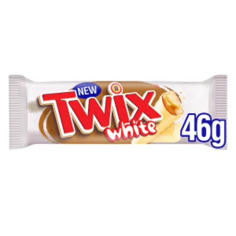 Twix White Chocolate Biscuit Twin Bars 46g
