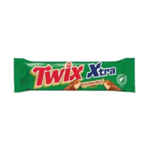 Twix Xtra Hazelnut Milk Chocolate Bar 75g