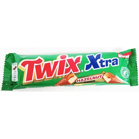 TWIX KINGSIZE XTRA HAZELNUT (DUO) 75G