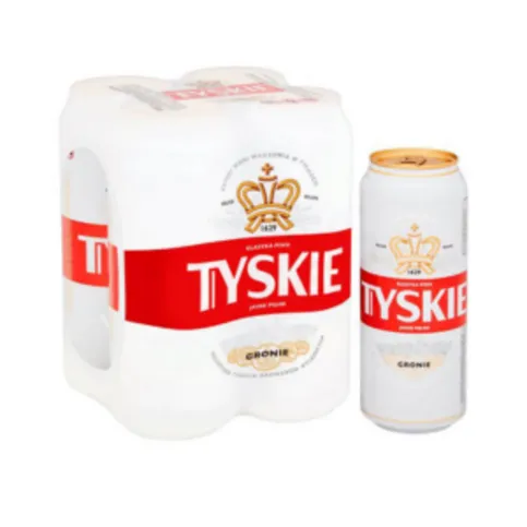Tyskie Cans 4 x 500ml