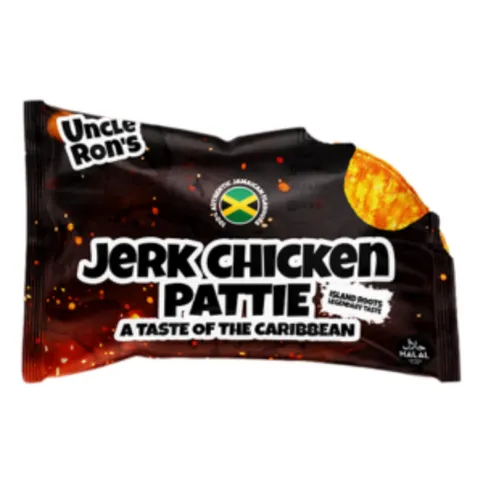 Uncle Ron's Jerk Chicken Patties 95g