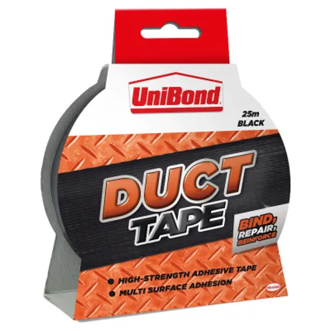 UniBond DIY Duct Tape Black 25m