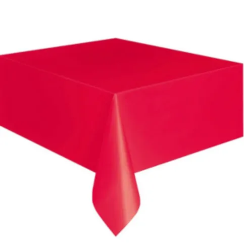 Unique Red Tablecover
