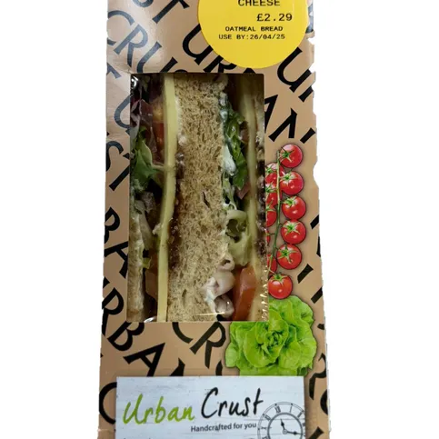 Urban Crust Ploughman's Cheese Sandwich