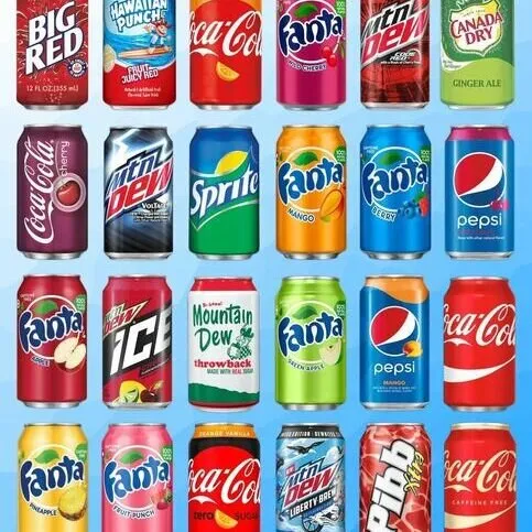 USA Fizzy Drink Imported Cans 355ml, Any 2 For £3 Deal