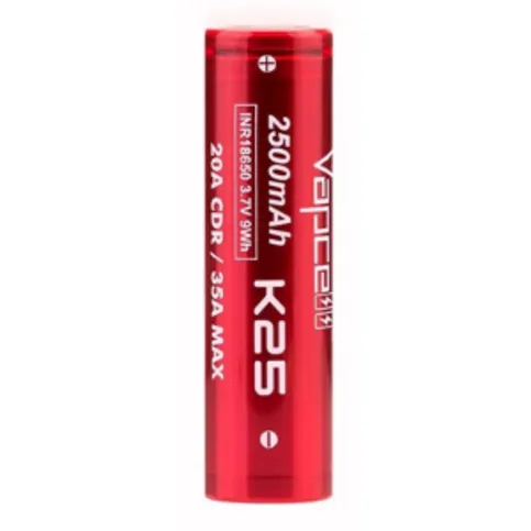 Vapecell 2500mAh 18650 Battery